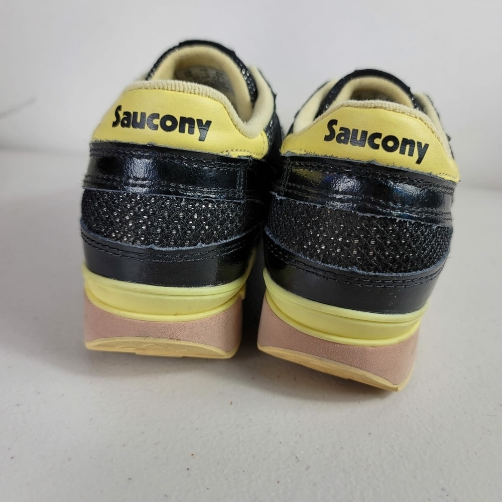 Saucony girls child Shadow Original Sneaker Sz 2 Black - Picture 6 of 9